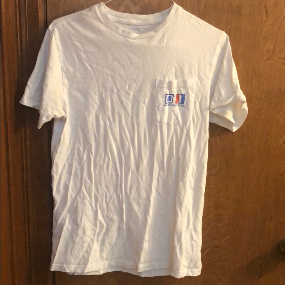 Southern Tide Frocket Nautical Flag Tshirt (Small)